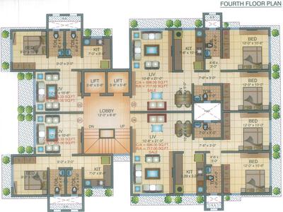 Project Image of 358.0 - 698.0 Sq.ft 1 BHK Apartment for buy in Shree Balaji Hariniwas