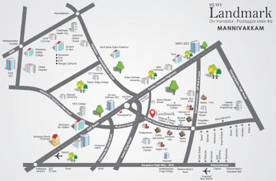 Project Image of 1101.0 - 1518.0 Sq.ft 2 BHK Apartment for buy in Ruby Landmark