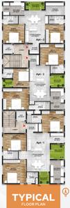 Project Image of 1298.01 - 1922.0 Sq.ft 2 BHK Apartment for buy in Swathi Aura