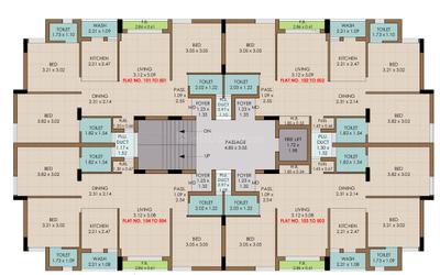 Project Image of 758.75 - 770.37 Sq.ft 3 BHK Apartment for buy in Aditi Infra Tulshi Sanidhya