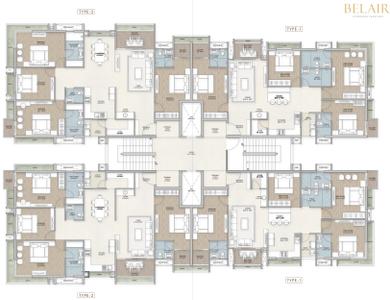 Project Image of 1703.0 - 3406.0 Sq.ft 3 BHK Apartment for buy in BELAIR