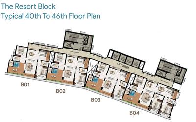 Project Image of 2125.0 - 3350.0 Sq.ft 2 BHK Apartment for buy in Rohan Marina One