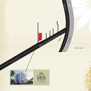 Project Image of 674.68 - 1404.0 Sq.ft 2 BHK Apartment for buy in Girija Apartment
