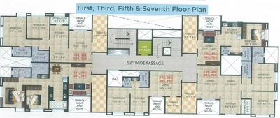 Project Image of 303.0 - 523.0 Sq.ft 1 BHK Apartment for buy in M And K Krish Avenue