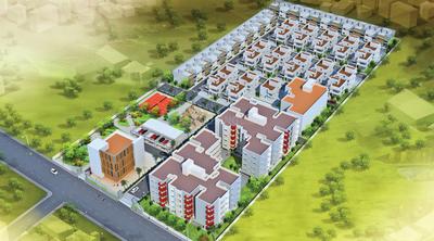 Project Image of 1155.0 - 1580.0 Sq.ft 2 BHK Apartment for buy in Green County Phase 1