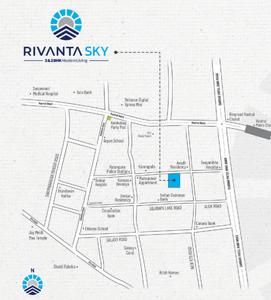Project Image of 590.08 - 864.99 Sq.ft 2 BHK Apartment for buy in Pahal Rivanta Sky