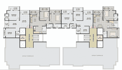 Project Image of 514.95 - 637.01 Sq.ft 2 BHK Apartment for buy in Star Aman Park