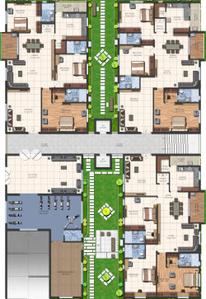 Project Image of 2765.0 - 2825.0 Sq.ft 3 BHK Apartment for buy in Vamsiram Jyothi Crest