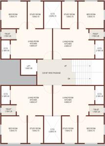 Project Image of 368.66 - 860.0 Sq.ft 1 BHK Apartment for buy in Madhav Skyline