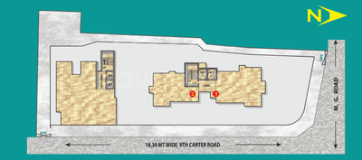 Project Image of 0.0 - 699.98 Sq.ft 2 BHK Apartment for buy in Sanghvi Solitaire