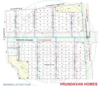 Vrundavan Homes Layout Plan 1