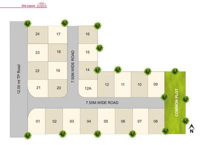 Mukeshkumar Brij Villa Layout Plan 1