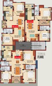 Project Image of 0.0 - 1278.0 Sq.ft 3 BHK Apartment for buy in Ranga Yaazh