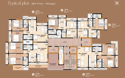 Project Image of 387.0 - 919.0 Sq.ft 1 BHK Apartment for buy in Ardhya Aura