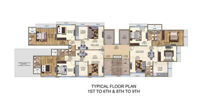Project Image of 695.0 - 960.0 Sq.ft 2 BHK Apartment for buy in GPRS Imperia Homes