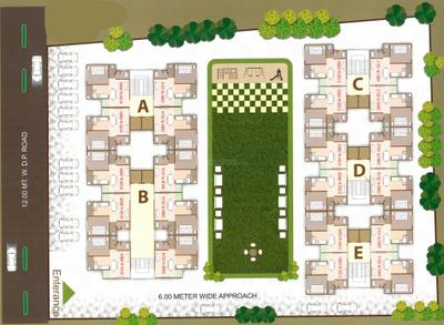 Project Image of 382.44 - 403.32 Sq.ft 1 BHK Apartment for buy in Pooja Deep Residency