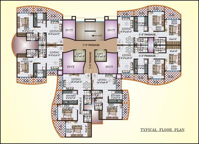 Project Image of 558 Sq.ft 1 BHK Apartment / Flat for sale in Mira Road East for Rs. 7200000