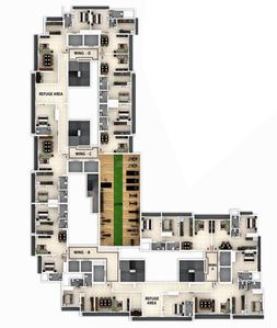 Project Image of 378.0 - 643.0 Sq.ft 1 BHK Apartment for buy in Dimple Westwood 1