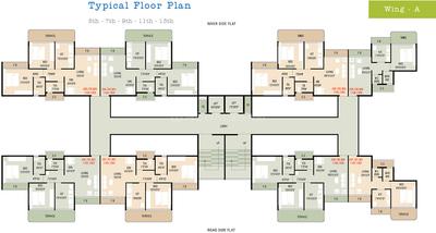 Project Image of 695.0 - 1760.0 Sq.ft 1 BHK Apartment for buy in Shelter Riverside