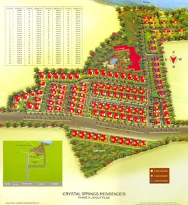 Garnet Crystal Springs Residences Layout Plan 1