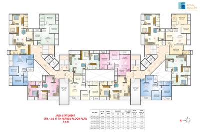 Project Image of 662.63 - 881.56 Sq.ft 2 BHK Apartment for buy in Nisarg Royal Square