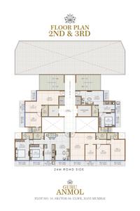 Project Image of 750.0 - 1275.0 Sq.ft 1 BHK Apartment for buy in Bhumikar Guru Anmol