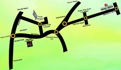 Project Image of 1242.0 - 1302.0 Sq.ft 2 BHK Apartment for buy in Pride Heights