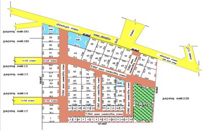 The Tuticorin Kathiresan Enclave Layout Plan 1