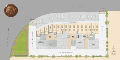Project Image of 653.8 - 678.56 Sq.ft 2 BHK Apartment for buy in Victoria Sanskruti