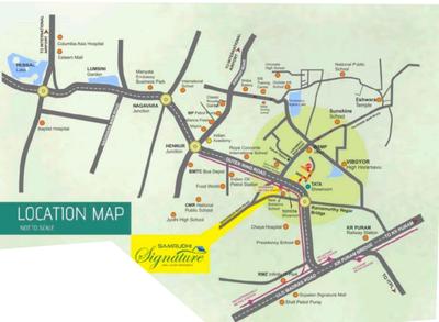 Samrudhi Signature Location Plan 1