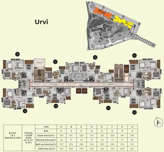 Project Image of 922.0 - 1335.0 Sq.ft 2 BHK Apartment for buy in Orchard Amritaya