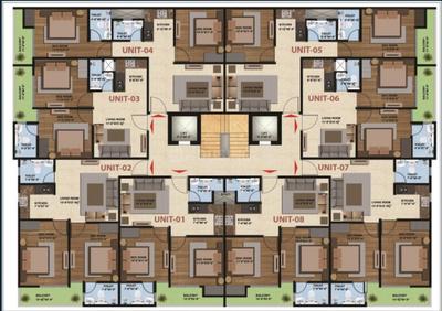 Project Image of 950.0 - 1100.0 Sq.ft 2 BHK Apartment for buy in JMD Vinayaka County