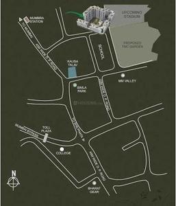 Project Image of 521.0 - 802.0 Sq.ft 2 BHK Apartment for buy in Squarefeet Grace Square Type D5