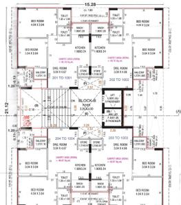 Project Image of 528.19 - 770.27 Sq.ft 2 BHK Apartment for buy in Vamika Satsang Pride
