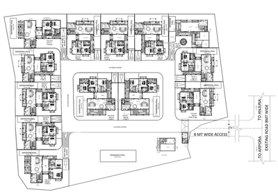 Ashray Mayberry Villas Images for Site Plan of Ashray Mayberry 1