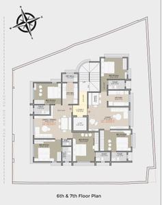 Project Image of 469.0 - 946.25 Sq.ft 1 BHK Apartment for buy in Moti Madhav