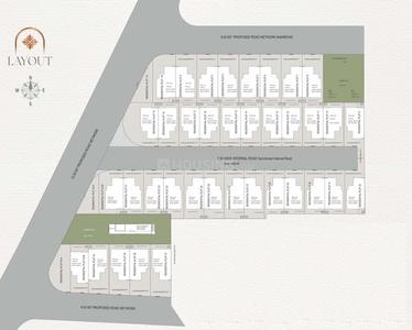 Maa Ambe Swastik Villa Layout Plan 1