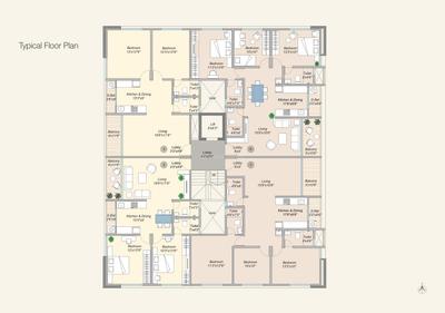 Project Image of 1230 Sq.ft 2 BHK Apartment / Flat for sale in Kothrud for Rs. 14500000