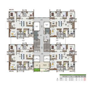 Project Image of 1280.04 - 2730.0 Sq.ft 2 BHK Apartment for buy in Aparna Serenity