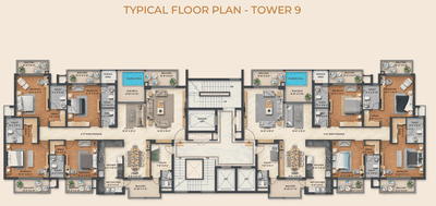 Project Image of 1412.0 - 2595.0 Sq.ft 3 BHK Apartment for buy in Hero Homes Ludhiana Phase 2