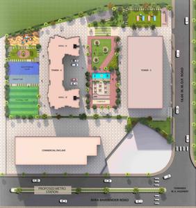 Project Image of 451.0 - 902.0 Sq.ft 1 BHK Apartment for buy in Space Residence II Building No 4 B