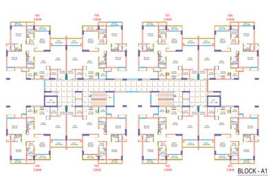 Project Image of 0.0 - 1039.9 Sq.ft 3 BHK Apartment for buy in DB Pride 4