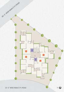 Raj Harsh Apartment Layout Plan 1