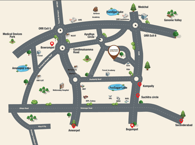 Project Image of 1827.0 - 2694.0 Sq.ft 3 BHK Apartment for buy in Casagrand Hennessy