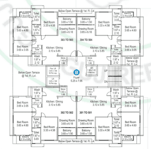 Project Image of 0.0 - 1150.55 Sq.ft 3 BHK Apartment for buy in Swastik Reva