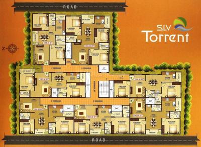 Project Image of 1020.0 - 1350.0 Sq.ft 2 BHK Apartment for buy in SLV Torrent