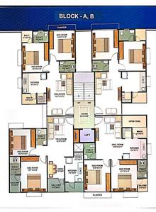 Project Image of 1089.0 - 1170.0 Sq.ft 2 BHK Apartment for buy in Yamuna Prakruti Residency