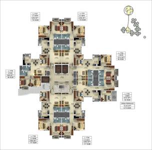 Project Image of 950.0 - 1740.0 Sq.ft 2 BHK Apartment for buy in Mantri Webcity