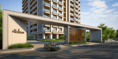 Project Image of 2214.03 - 7012.58 Sq.ft 3 BHK Apartment for buy in The President By Asta