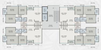 Project Image of 1026.0 - 2051.0 Sq.ft 3 BHK Apartment for buy in Courtyard Primero